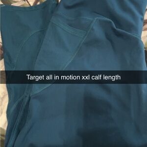 All in Motion Blue Leggings